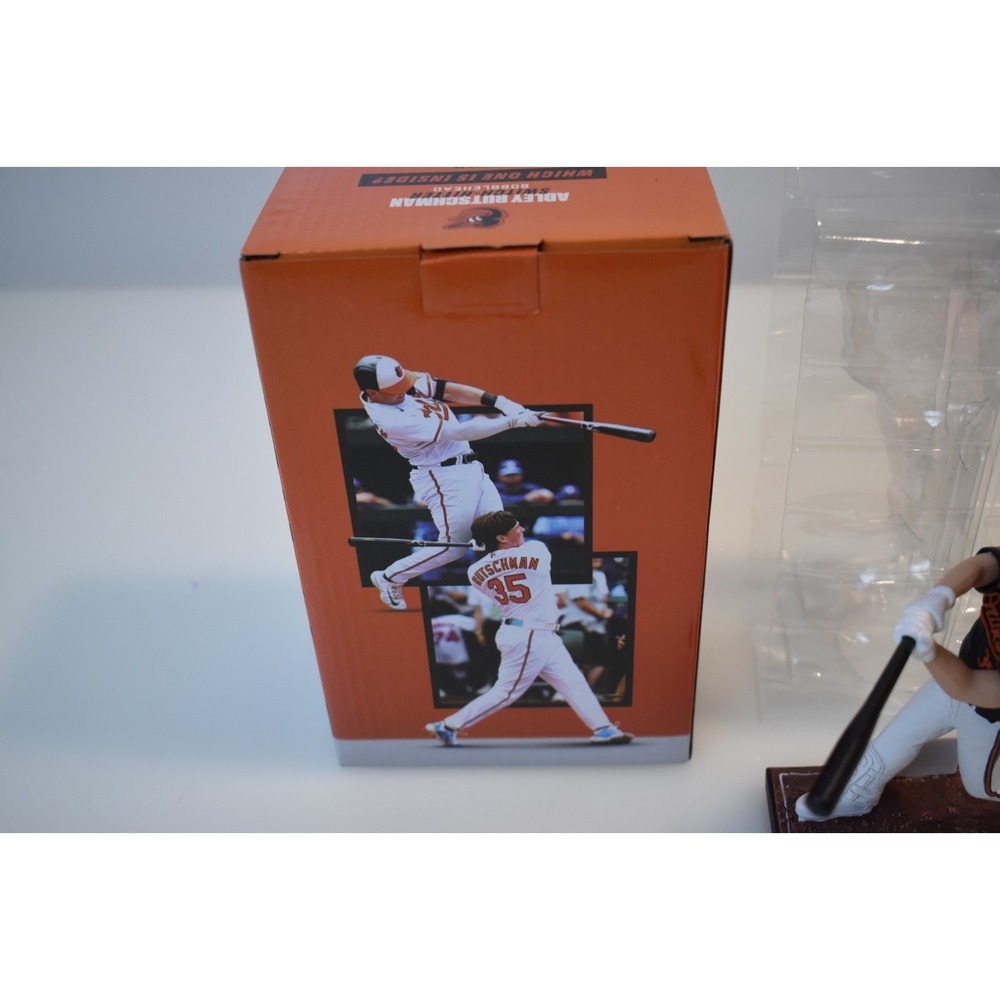 Baltimore Orioles SGA 7/28/24 Adley Rutschman Switch Hitter Bobblehead Black - Picture 4 of 4